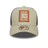 New Era Essential Cream 9FORTY E-Frame Trucker Adjustable Cap