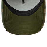 New Era Oval Patch Cream 9FORTY E-Frame Trucker Adjustable Cap