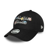 Women's 9TWENTY Adjustable New York Yankees MLB Floral Script Cap