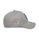LA Dodgers MLB Side Patch Grey 9FORTY Adjustable Cap