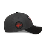 Chicago Bulls NBA Sidepatch Charcoal 9FORTY Adjustable Cap