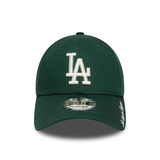 9FORTY LA Dodgers MLB Visor Script Dark Green Cap