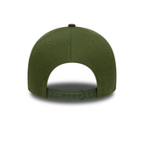 LA Dodgers MLB Suede Visor Dark Green 9FORTY E-Frame Adjustable Cap