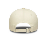 LA Dodgers Womens MLB Metallic Logo Cream 9FORTY Adjustable Cap