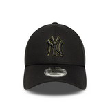 9FORTY New York Yankees MLB Team Outline Black Cap