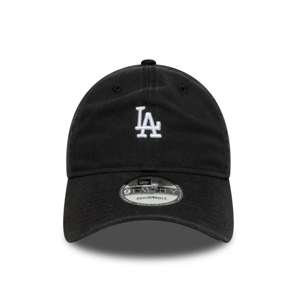 LA Dodgers MLB Washed Mini Logo Black 9TWENTY Adjustable Cap