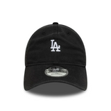 LA Dodgers MLB Washed Mini Logo Black 9TWENTY Adjustable Cap
