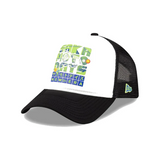 9FORTY Adjustable A-Frame Trucker Cap Netflix Sakamoto Days