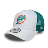 Casquette 9FORTY Adjustable E-Frame Trucker Miami Dolphins NFL International Games 2025