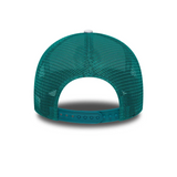Miami Dolphins NFL International Games 2025 Turquoise 9FORTY E-Frame Trucker Adjustable Cap