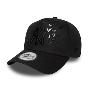 MLB Bats New York Yankees Black 9FORTY E-Frame Cap | NEC UK