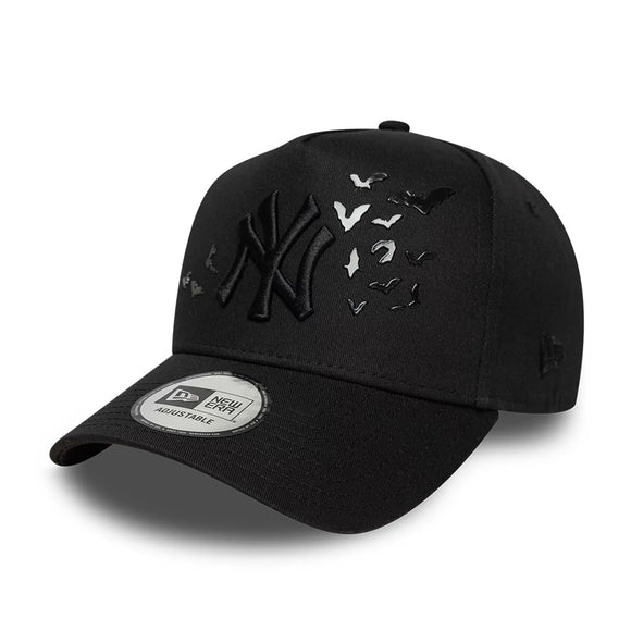 MLB Bats New York Yankees Black 9FORTY E-Frame Cap | NEC UK