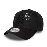 MLB Bats New York Yankees Black 9FORTY E-Frame Cap | NEC UK