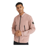 Lyle & Scott Dual Zip Overshirt Stone