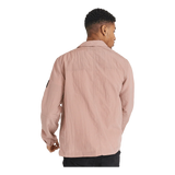 Lyle & Scott Dual Zip Overshirt Stone