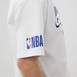 Memphis Grizzlies NBA London Game 2026 White Oversized T-Shirt