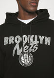 New Era NBA BROOKLYN NETS TEAM SCRIPT HOODY - Club wear