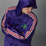 Adidas Originals OVERSIZE Trefoil Windbreaker JACKET Purple