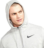 Nike Dri-FIT Sweat à Capuche - Gris/Noir