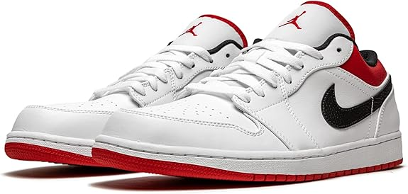Nike Air Jordan 1 Low White University Red