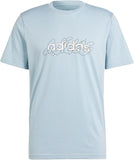 adidas Men's Graphic T-Shirt Illustrated Linear