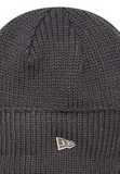Grey New Era Wide Cuff Beanie