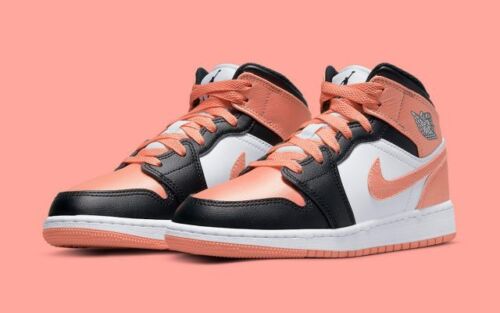 Nike Air Jordan 1 Mid Light Madder Root (GS)