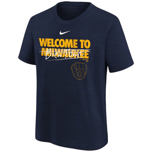 Milwaukee Brewers Nike Home Spin T-Shirt