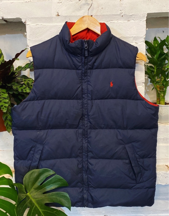 POLO RALPH LAUREN REVERSIBLE GILE PUFFER JACKET