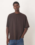 ASOS DESIGN Essentials oversized t-shirt in brown.