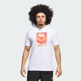 BASKETBALL IS HAPPINESS GRAPHIC TEE