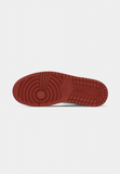 AIR JORDAN 1 MID - High-top trainers - sail/midnight green/pure platinum-coloured/redstone
