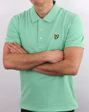 lyle and scott gold tech polo