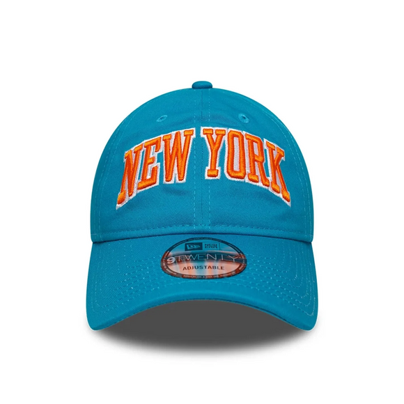 New Era New York Bright Blue 9TWENTY Cap