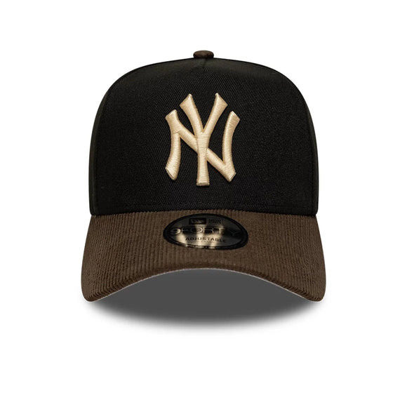 MLB New York Yankees Black 9FORTY A-Frame Cap | NEC UK