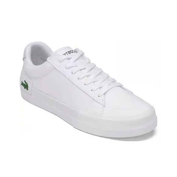 LACOSTE Low-Top Skateboard Shoes Men's White