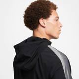 Men's Water-Repellent Hooded Football Jacket