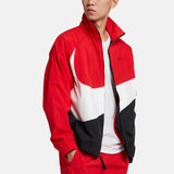 AS Men's Sportswear HBR JKT Jacket WVN STMT 'Red White Black'