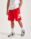 MENS NIKE CLUB WOVEN SHORTS RED