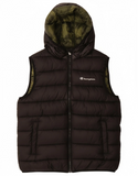 CHAMPION Boys Hooded Padded Gilet