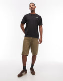The North Face Mountain Sketch backprint t-shirt in black.