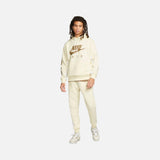 Nike Sportswear Air Brushed-Back Fleece Pullover Hoodie Erkek Sweatshirt