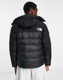 The North Face Himalayan insulated synthetic anorak jacket in black
