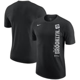 Brooklyn Nets Nike Banner T-Shirt - Black - Mens