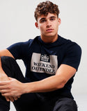 Weekend Offender Mcmoney T-Shirt Navy/Dark Stone