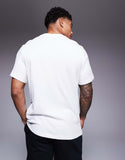 Nike Training Dri-FIT graphic t-shirt in white.