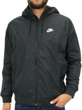 Nike Mens Windrunner Hooded Track Jacket Black