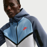 Nike Tech Men's Fleece Windrunner Full-Zip Jacket - White - Cotton/Polyester