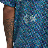 New Nike Air Jordan Flight Heritage Graphic Button Down Shirt