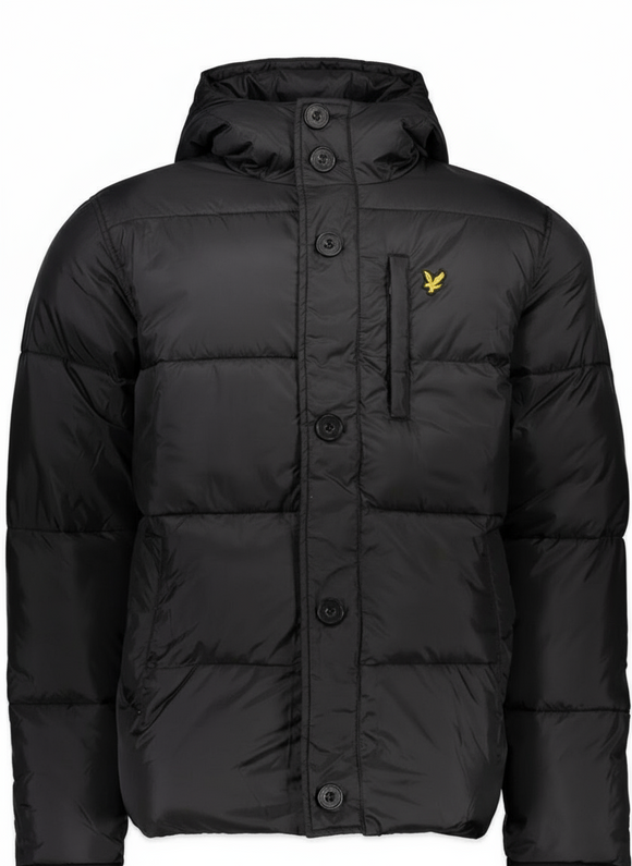 Lyle and Scott Jacket Black Regular